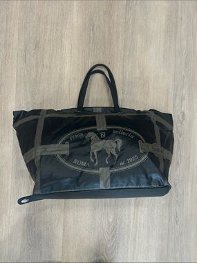 Fendi Selleria Nylon Foldable Tote Bag